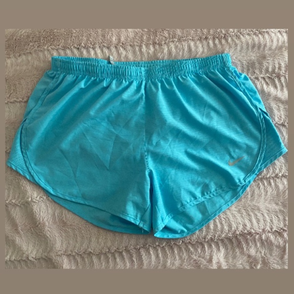 Nike Dri Fit Blue Running Shorts, Size Small